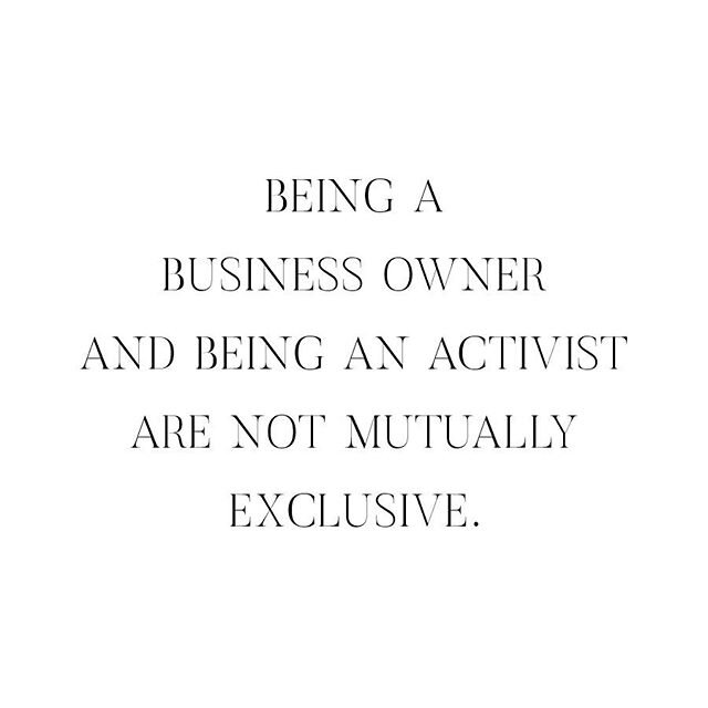 WHITE BUSINESS OWNERS: THIS IS FOR YOU.⠀
If the possibility of losing profit is keeping you quiet about people losing their lives, you need to re-examine your priorities. ⠀
If your fear of being controversial is keeping you quiet about people of color being afraid to exist in their own skin, you need to re-examine your priorities.⠀
⠀
&bull; It is your duty as someone in the public eye to speak out against racial injustice - regardless of what you&rsquo;ve been taught by people who tell you to leave your personal beliefs out of your business.⠀
&bull; It is your duty to use your platform to support black owned businesses.⠀
&bull; It is your duty to be open with your clients about being anti-racist.⠀
&bull; It is your duty to use your business to openly support organizations working to fight racism.⠀
&bull; it is your duty to commit to putting lives over profit.⠀
&bull; It is your duty to acknowledge how your whiteness has helped you in your industry.⠀
&bull; It is your duty to make your business inclusive - NOT JUST YOUR MARKETING. ⠀

Oh, and one more thing for the wedding industry: STOP SUPPORTING PLANTATION VENUES.
That is all. ~⠀
~⠀
~⠀
~⠀
#blacklivesmatter #saytheirnames #justicenow #georgefloyd #revolutionnow #icantbreathe #breonnataylor #ahmaudarbery #livingwhileblack #supportblackbusinesses #speakup #nojusticenopeace #whiteprivilege #peopleoverprofits #enoughisenough #blm #jewsforblacklivesmatter